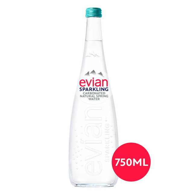 Agua Natural Mineral Evian (750ml)