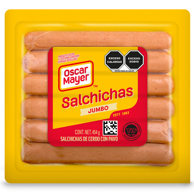 Salchicha Jumbo Original (454grs)