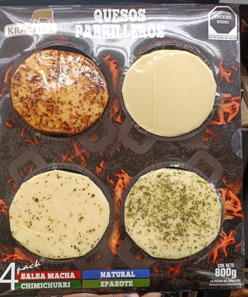 Grilling cheeses (paq)