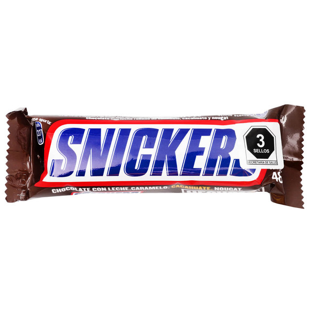 Barra de chocolate Snicker (pz)