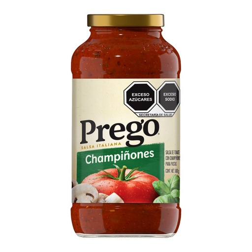 Salsa Prego con Champiñones 